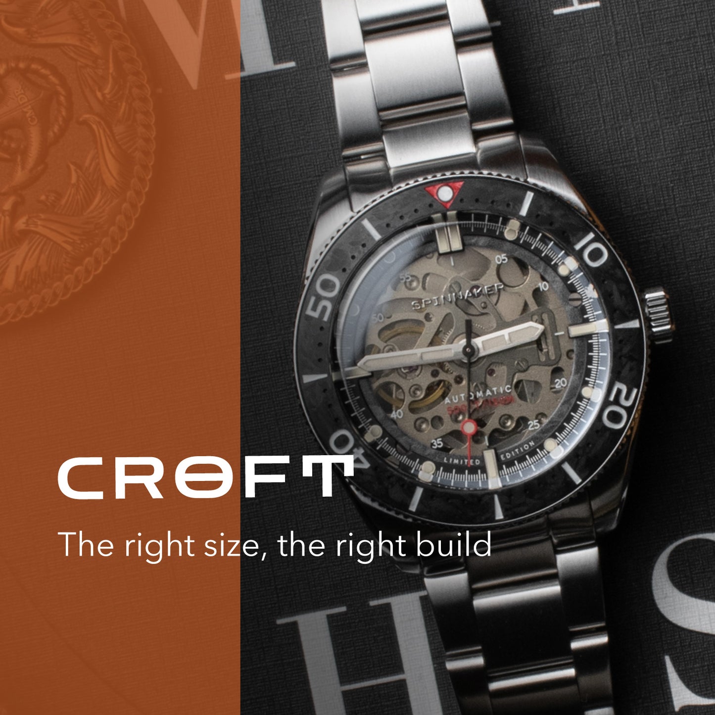 CROFT MID-SIZE SKELETON AUTOMATIC LIMITED EDITION