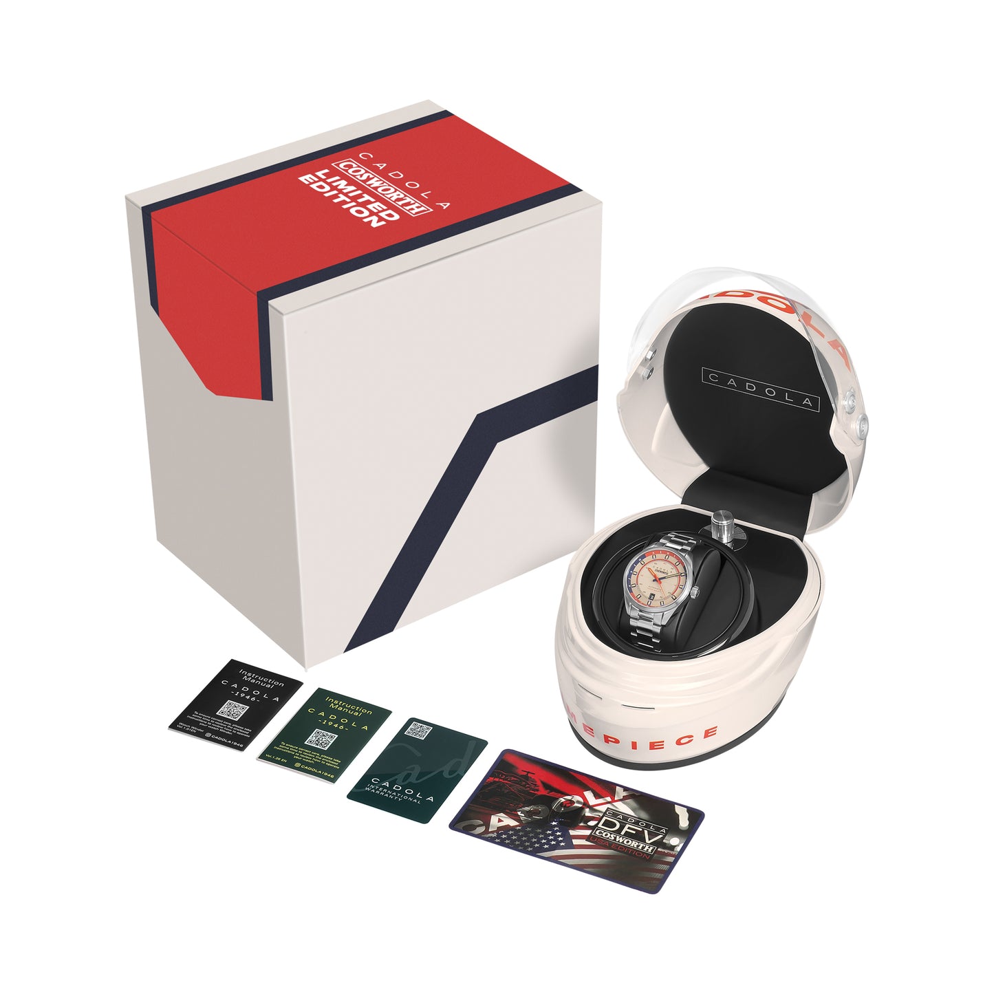 DFV-COSWORTH HELMET WATCH WINDER SET