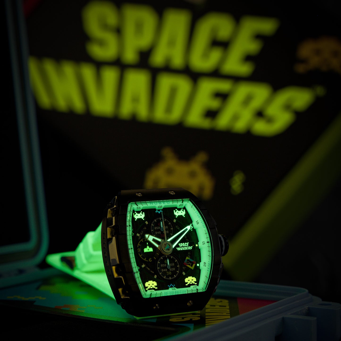 MAGELLAN CHRONOGRAPH SPACE INVADERS LIMITED EDITION