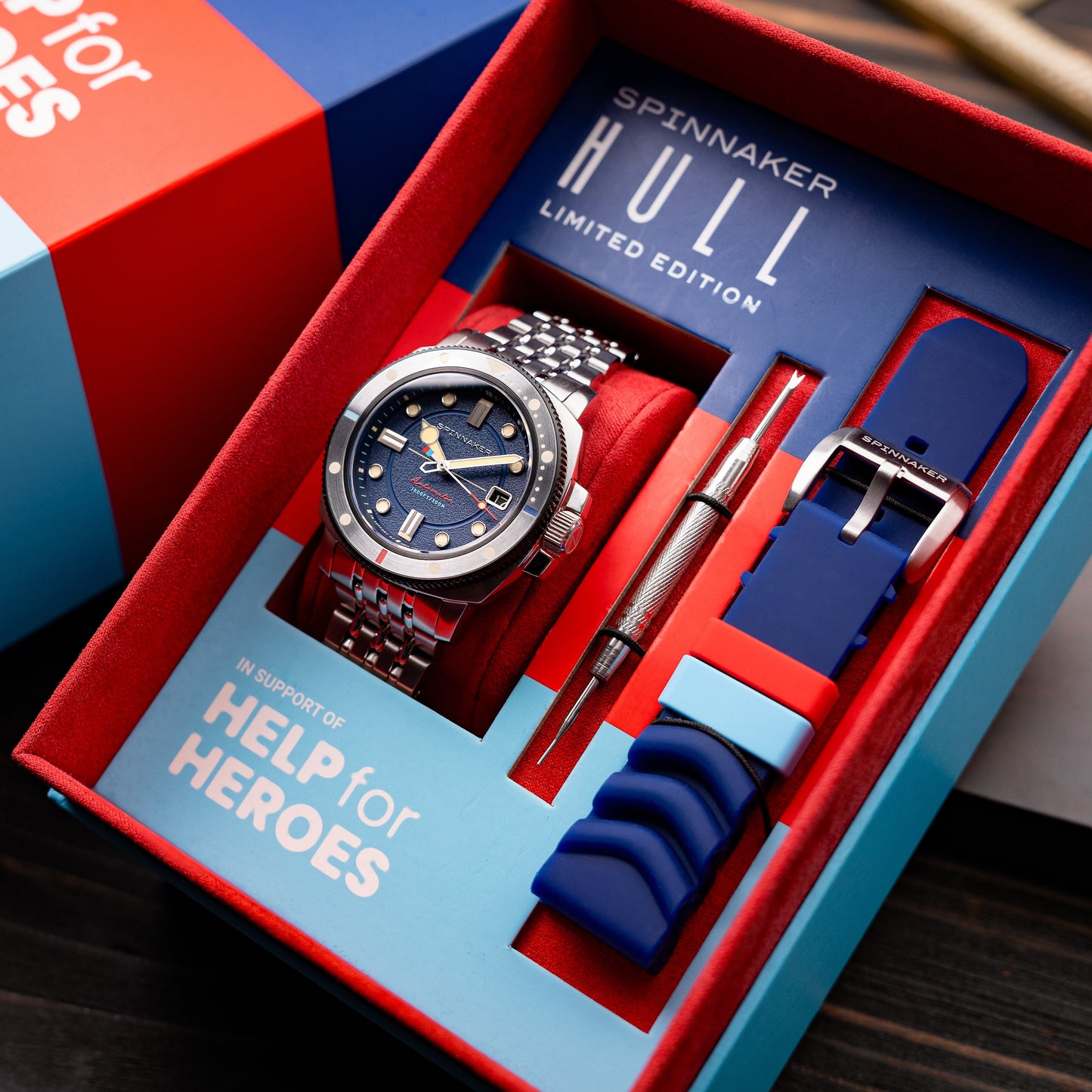 HULL COMMANDER AUTOMATIC HELP FOR HEROES LIMITED EDITION